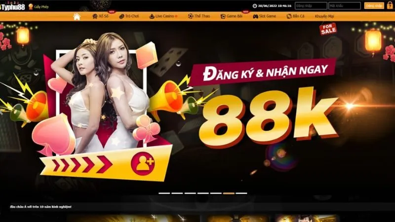 Nhà cái Typhu88 uy tín hàng đầu được nhiều cược thủ yêu thích